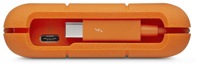 5 TB externe Festplatte USB Typ-C  Rugged (Grau, Gelb) 