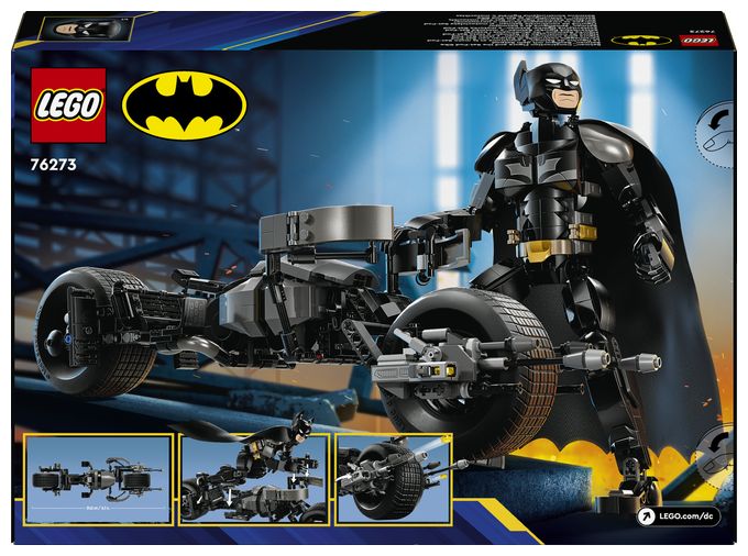 BatmanTM Baufigur mit dem Batpod 