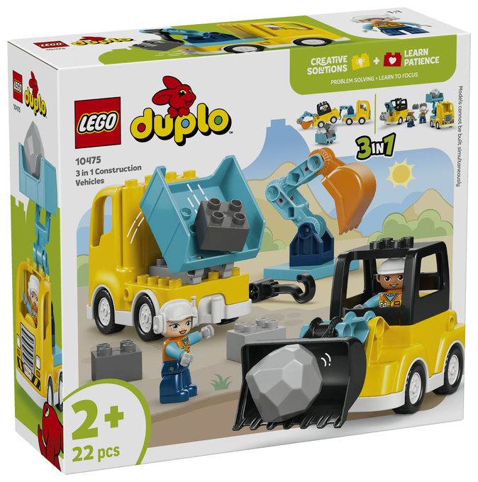 Baufahrzeuge – 3-in-1-Set 