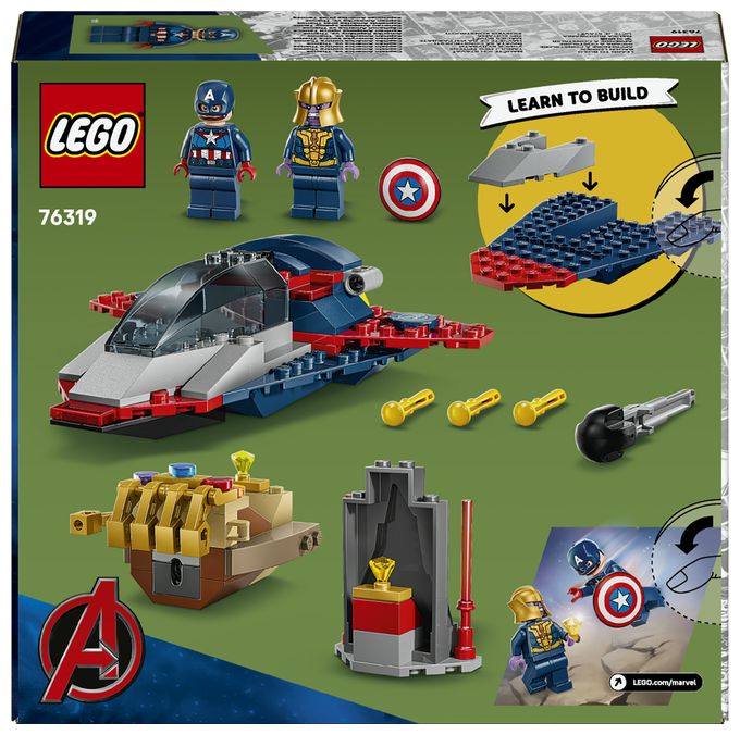 Captain America vs. Thanos 