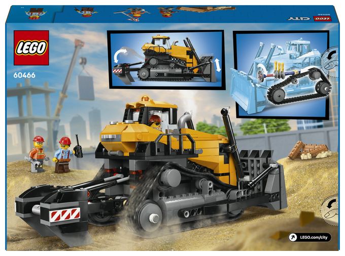 Gelber Bulldozer 