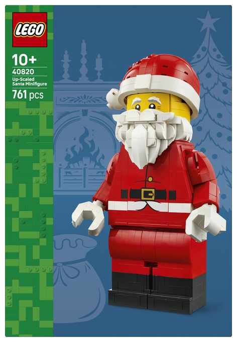 Große Weihnachtsmann-Minifigur 