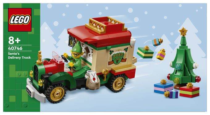 Lieferwagen des Weihnachtsmanns 