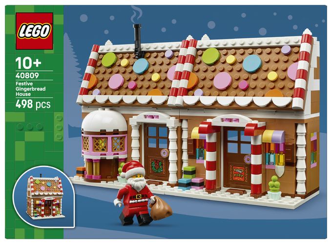 Weihnachtliches Lebkuchenhaus 