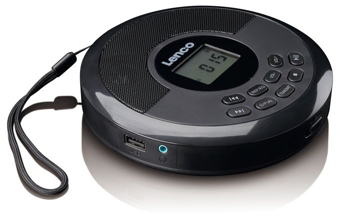CD Payer DAB+, FM Radio  CD-340BK portabler (Schwarz) 