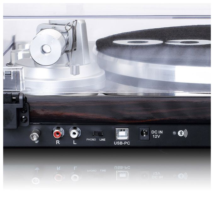 Audio-Plattenspieler mit Riemenantrieb  LBT-288WA (Braun) 