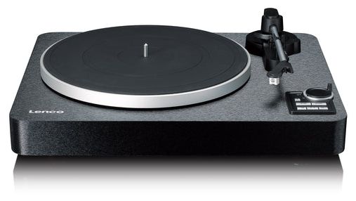 Audio-Plattenspieler mit Riemenantrieb  LBTA-165BK (Schwarz) 