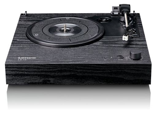 Audio-Plattenspieler mit Riemenantrieb  LS-15BK (Schwarz) 