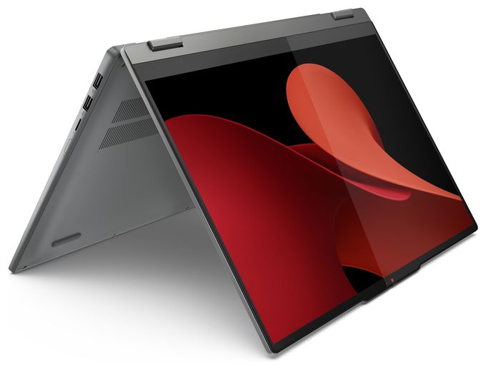WUXGA Notebook 40,6 cm (16 Zoll) 1920 x 1200 Pixel 1 TB SSD Windows 11 Home AMD Ryzen 5 max. 5 GHz  IdeaPad 5 2-in-1 16AHP9 (Grau) 