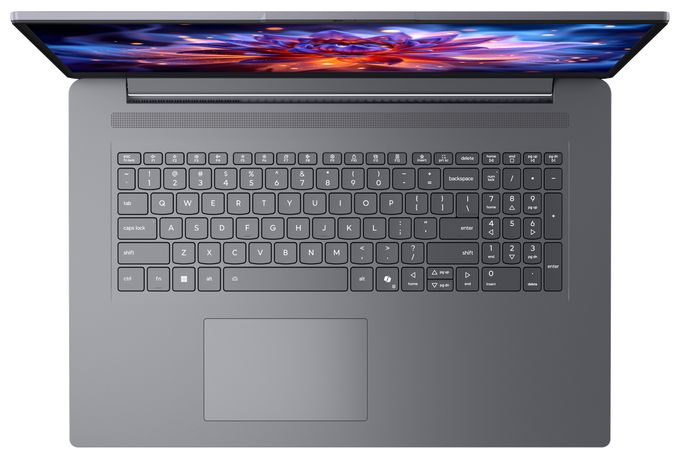 Full HD Notebook 43,9 cm (17.3 Zoll) 1920 x 1080 Pixel 512 GB SSD Windows 11 Home Intel Core 5 max. 4,6 GHz  IdeaPad Slim 3 17IWC11 (Grau) 