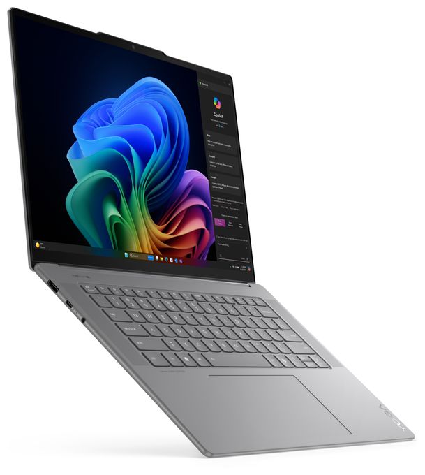 2K Ultra HD Notebook 38,9 cm (15.3 Zoll) 2880 x 1800 Pixel 1 TB SSD Windows 11 Home Intel Core Ultra 7 max. 4,8 GHz  Yoga Slim 7 15ILL9 (Grau) 
