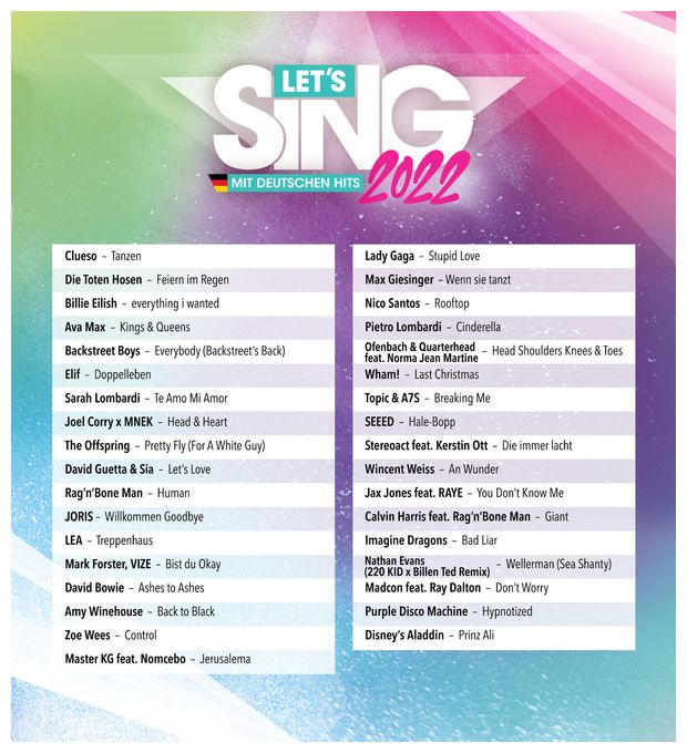 Let's Sing 2022 mit deutschen Hits (Xbox Series X) 