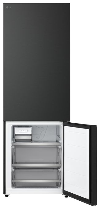 326 l / 139 l Kühl-Gefrierkombi freistehend NoFrost 123 kWh Jahr  GBBW726AEV (Schwarz) 