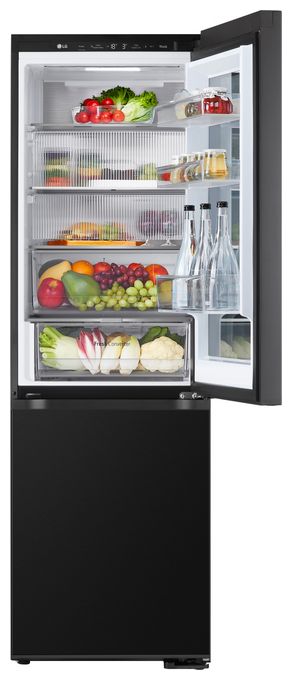 239 l / 110 l Kühl-Gefrierkombi freistehend NoFrost 172 kWh Jahr  GBG5160CEV (Schwarz) 