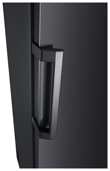 386 l / 386 l Kühlschrank freistehend EEK: C 77 kWh Jahr  GLM71MCCSX (Schwarz) 