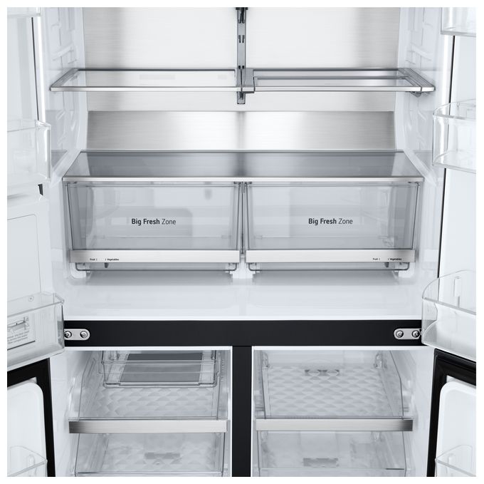Side-by-Side Kühl-/ Gefrierkombination French Door 364 l / 274 l 359 kWh NoFrost 1792 mm x 914 mm  GMG960EVEE (Schwarz) 
