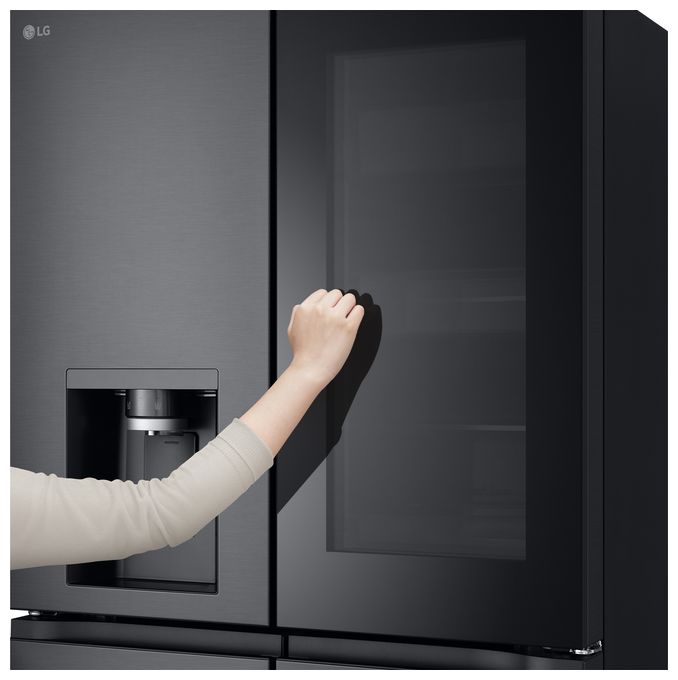 Side-by-Side Kühl-/ Gefrierkombination 363 l / 274 l 354 kWh NoFrost 1792 mm x 914 mm  GMG961EVKE (Schwarz, Graphit) 