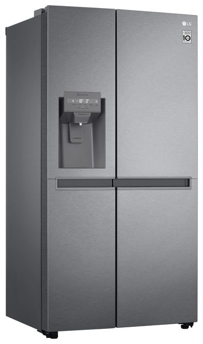 Side-by-Side Kühl-/ Gefrierkombination 416 l / 218 l 349 kWh NoFrost 1790 mm x 913 mm  GSLV31DSXE (Graphit) 