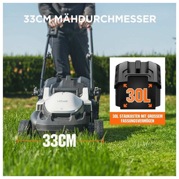Schieberasenmäher U20LM00-0U020 
