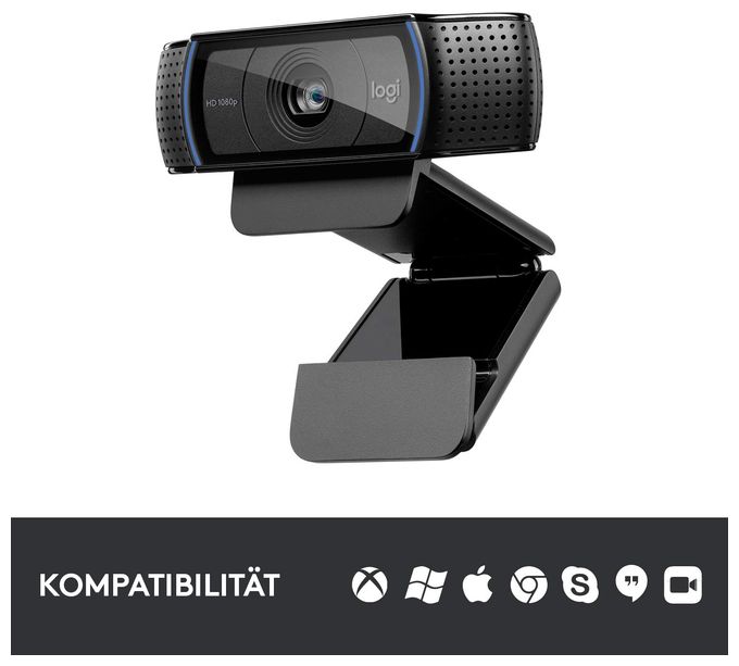 1920 x 1080 Pixel Webcam  C920 HD Pro 1080p Full HD 