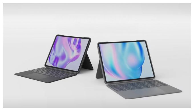 für Apple iPad Air 13-inch (M2) bis 33 cm (13") (Oxford Grey) Combo Touch 