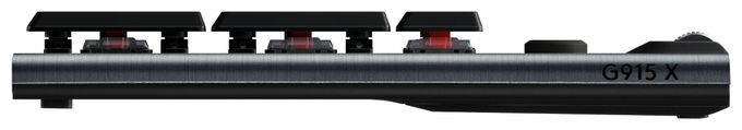LED Gaming Tastatur RF Wireless + Bluetooth 2.4 GHz  G915X Lightspeed (Schwarz) 