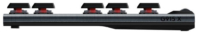 LED Gaming Tastatur USB + RF Wireless + Bluetooth  G915X Lightspeed (Schwarz) 