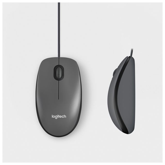 1000 DPI Büro Maus Optisch  M100 (Schwarz) 