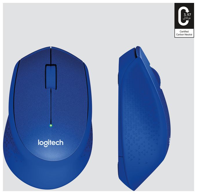 1000 DPI Büro Maus Optisch  M330 (Blau) 