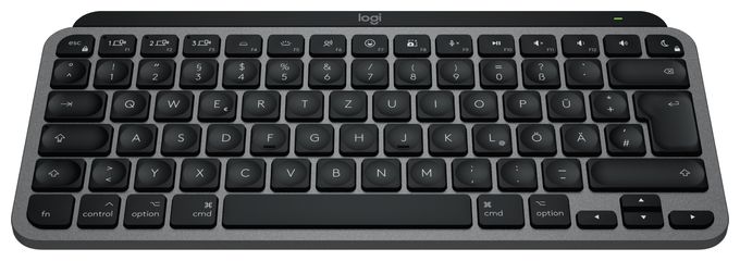 LED Heimbüro Tastatur Bluetooth  MX Keys Mini For Mac (Schwarz, Grau) 