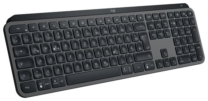 LED Universal Tastatur Bluetooth  MX Keys S (Graphit) 