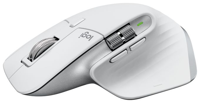 8000 DPI Büro Maus Laser  MX Master 3S (Grau) 
