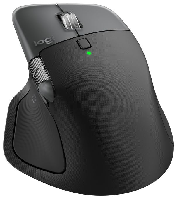 8000 DPI Büro Maus Laser  MX Master 4 for Mac (Schwarz) 