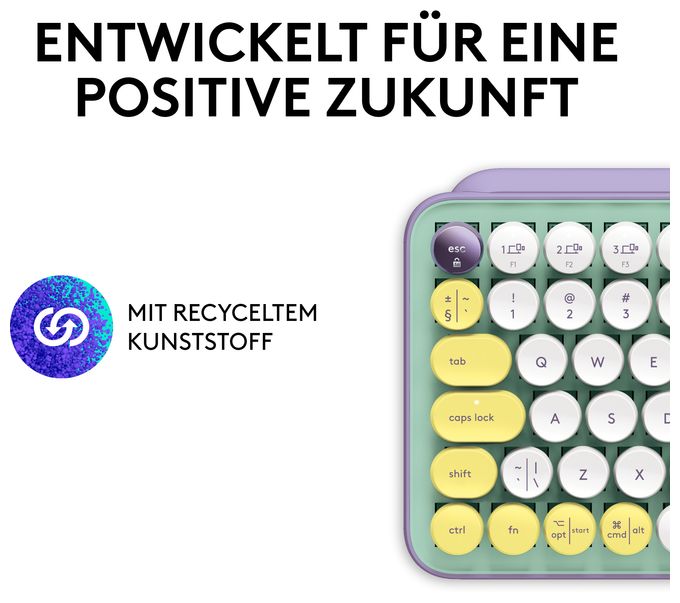 Universal Tastatur Bluetooth  POP Keys (Mintfarbe) 