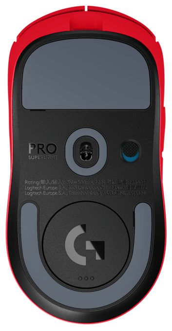 44000 DPI Gaming Maus Optisch  Pro X Superlight 2 SE (Rot) 