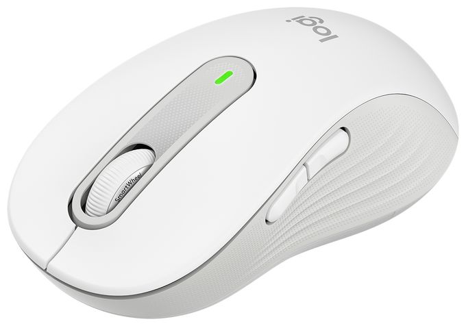 4000 DPI Büro Maus Optisch  Signature M650 (Weiß) 