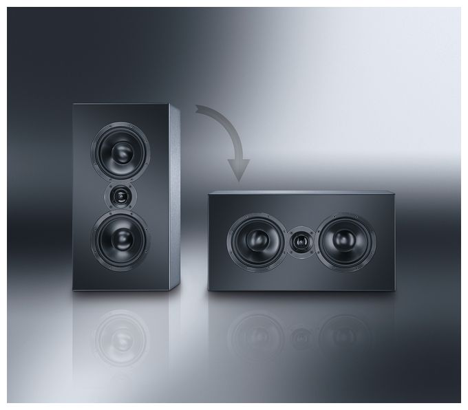 220 W 2-Wege Lautsprecher  Cinema Ultra LCR 100-THX (Schwarz) 