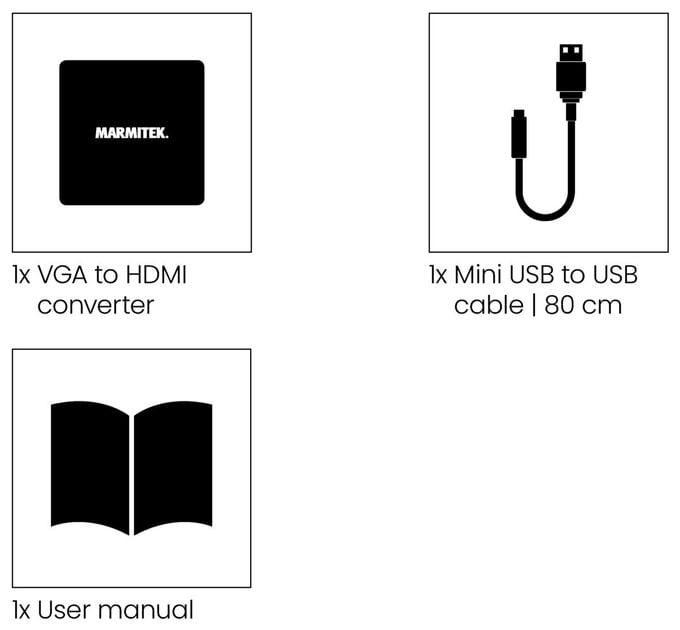 Connect VH51 - VGA auf HDMI-Adapter 