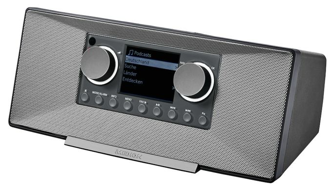 Bluetooth DAB+, FM Radio Internet  Life P85333 (Grau) 