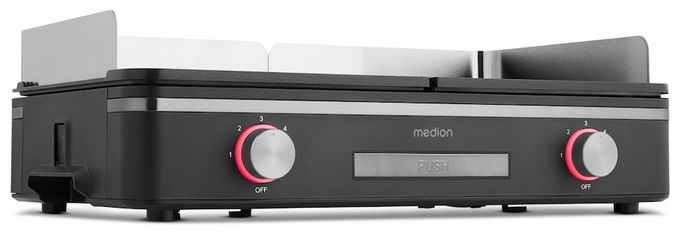 2400 W  MD12027 (Schwarz, Edelstahl) 