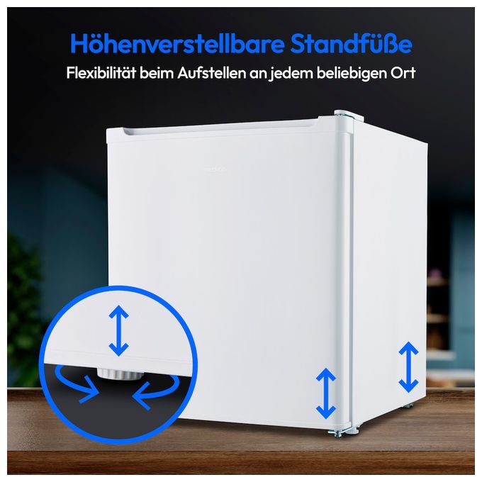 41 l Tischkühlschrank EEK: D 63 kWh Jahr  MD37724 (Weiß) 