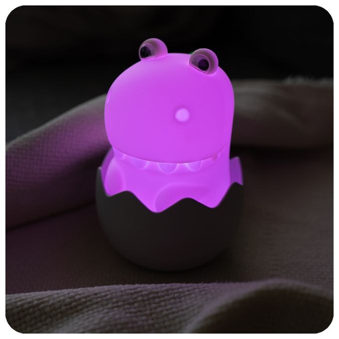 Warmweiß (3000K) Blau, Grün, Pink, Rot, Weiß, Gelb Batterie/Akku MegaLight Diggy Dino Nachtlicht 