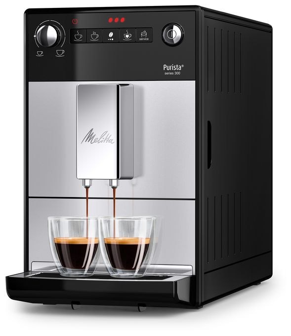 Kaffeevollautomat 15 bar 1,2 l  F230-101 Purista (Schwarz, Silber) 