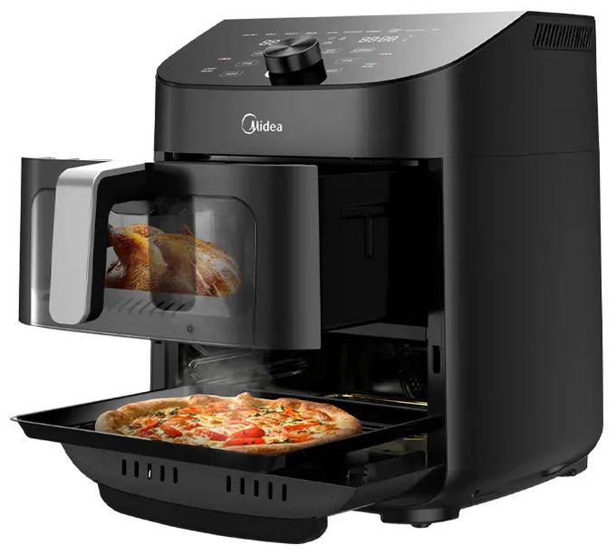 Doppel Heißluftfritteuse 11 l 1700 W  MAD1100DADK (Schwarz) 