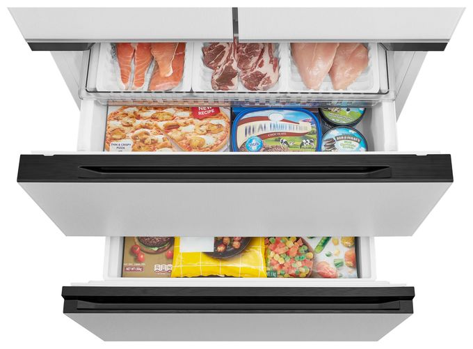 Side-by-Side Kühl-/ Gefrierkombination French Door 276 l / 159 l 285 kWh NoFrost 1910 mm x 753 mm  MDRF600BIE36 (Weiß) 