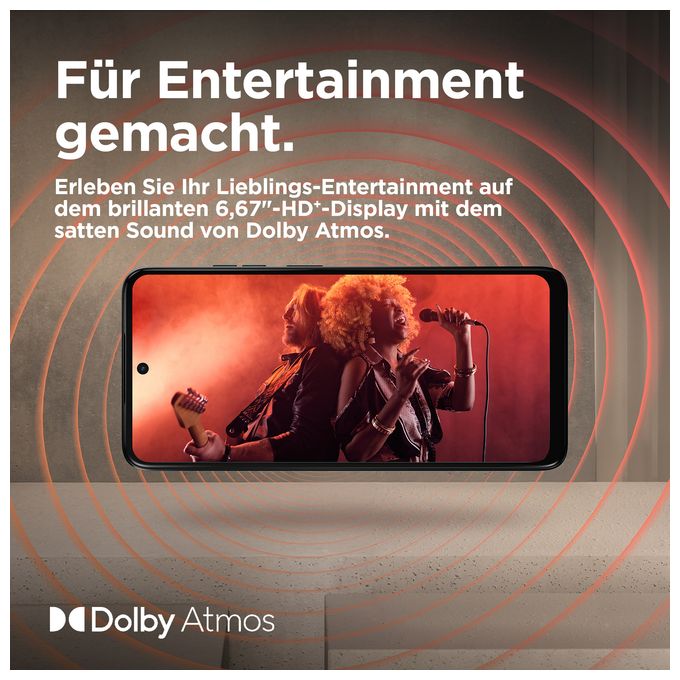 128 GB 4G Smartphone 16,9 cm (6.67 Zoll) 2,0 GHz Android 50 MP Einzelne Kamera Kamera Dual Sim WiFi 5  Moto G05 (Blau) 