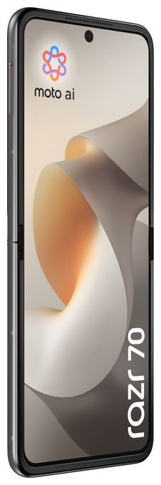 256 GB 5G Smartphone 17,5 cm (6.9 Zoll) Android 50 MP Dual Kamera Dual Sim WiFi 6E (PANTONE Hematite) Razr 70 