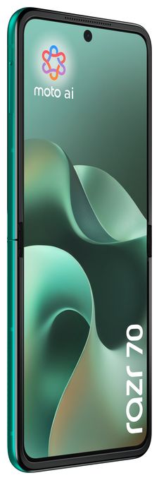 256 GB 5G Smartphone 17,5 cm (6.9 Zoll) Android 50 MP Dual Kamera Dual Sim WiFi 6E (PANTONE Sporting Green) Razr 70 