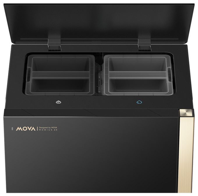 Saugroboter nass/trocken 30000 Pascal Leistung  Mobius 60 (Schwarz, Gold) 