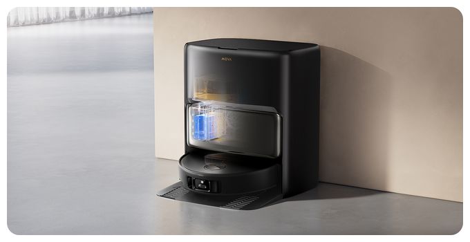 Saugroboter nass/trocken 210 min Akku 24000 Pascal Leistung  V50 Ultra Complete (Schwarz) 